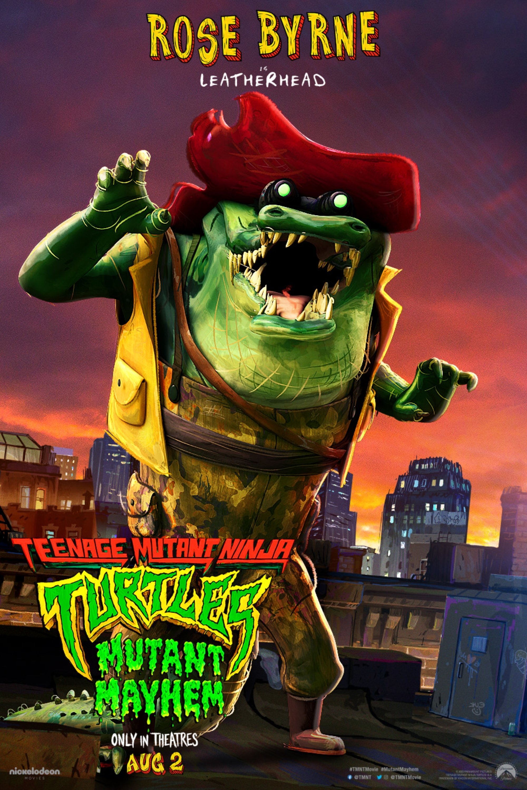 WATCH !! Teenage Mutant Ninja Turtles: Mutant Mayhem (2023) FULLMOVIE ONLINE FREE ENGLISH/Dub/SUB Animation STREAMINGS Movie Poster