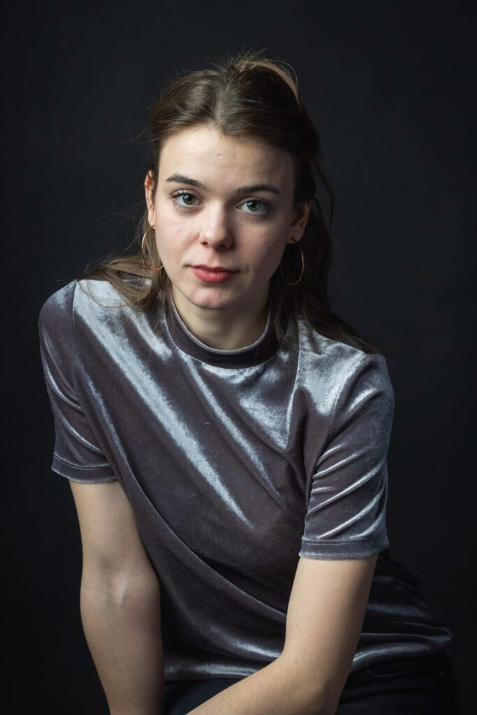 et billede af Mária Szaplonczay