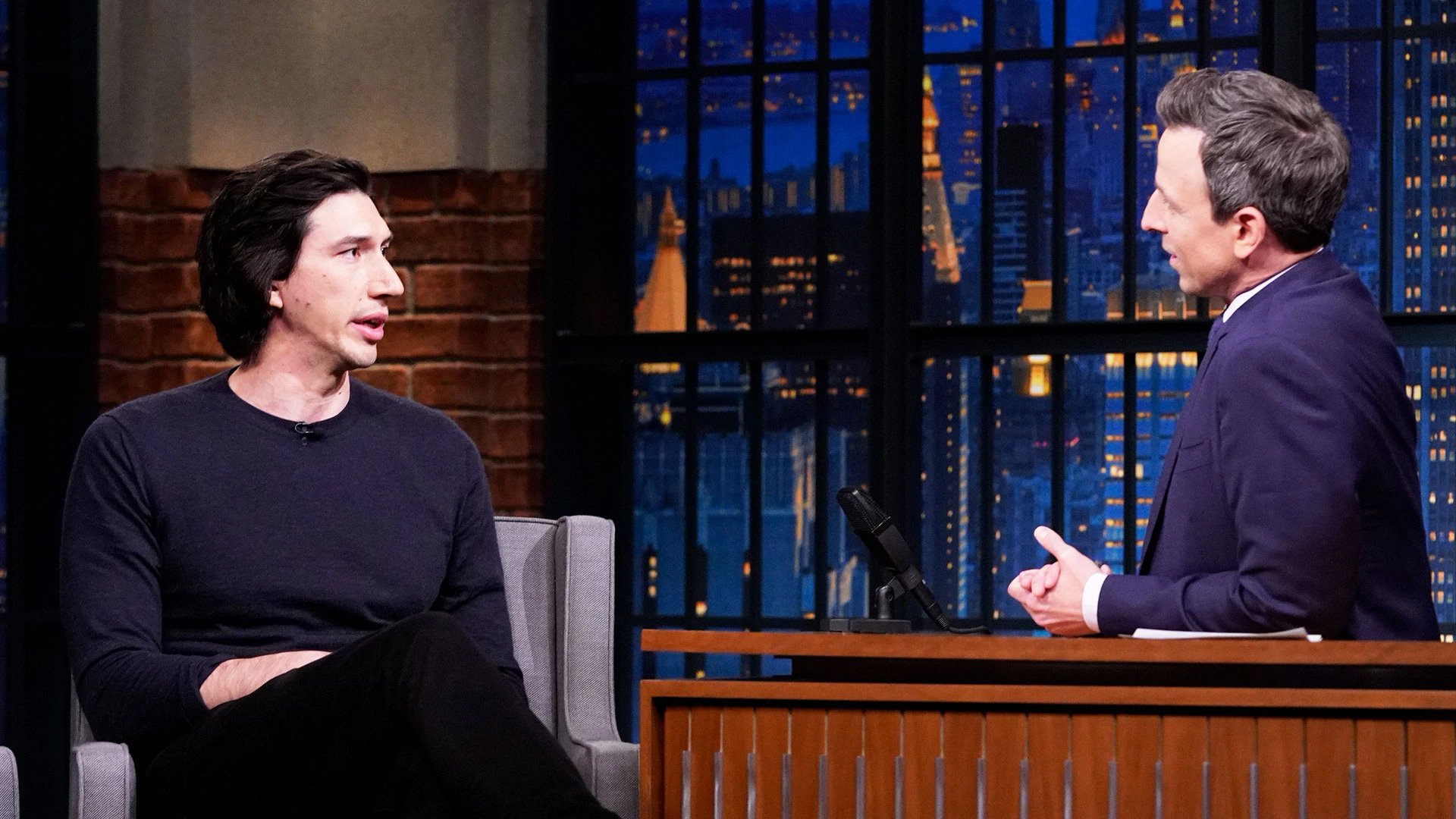 Late Night with Seth Meyers Season 7 :Episode 31  Adam Driver, Jonathan Groff, Hozier