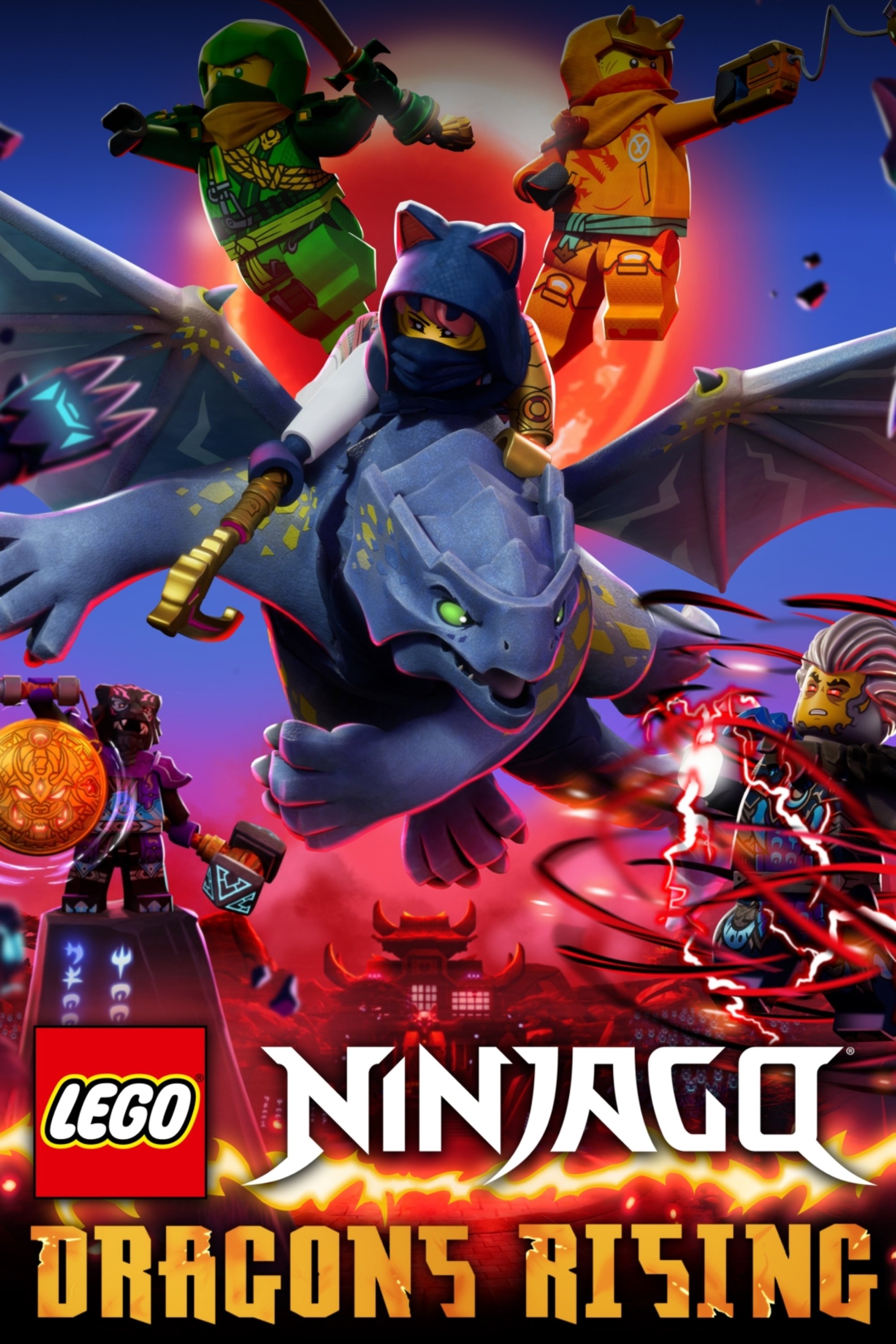 LEGO Ninjago Dragons Rising TV Series 2023 Posters The Movie LEGO Ninjago Dragons Rising TV Series 2023 Posters The Movie