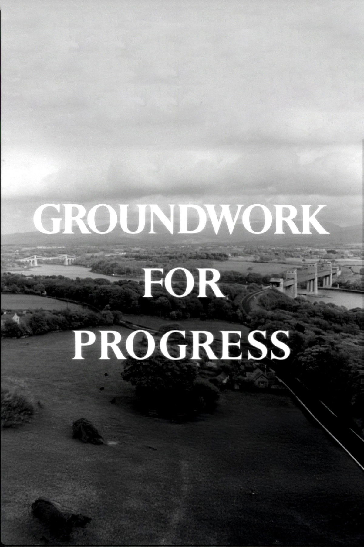 Plakat, der markedsfører Groundwork for Progress
