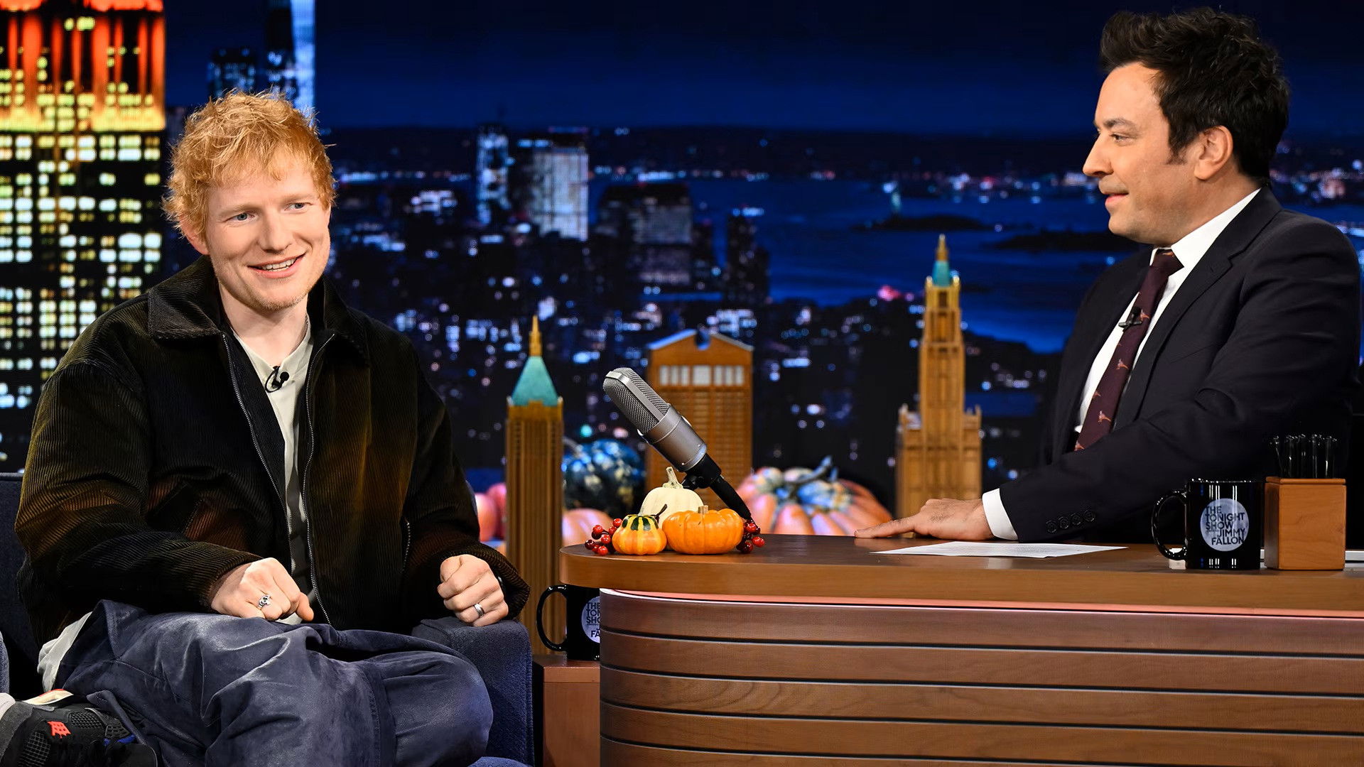 The Tonight Show Starring Jimmy Fallon Season 13 :Episode 35  Ed Sheeran, Joe Keery, Philip Barantini, Brad Paisley