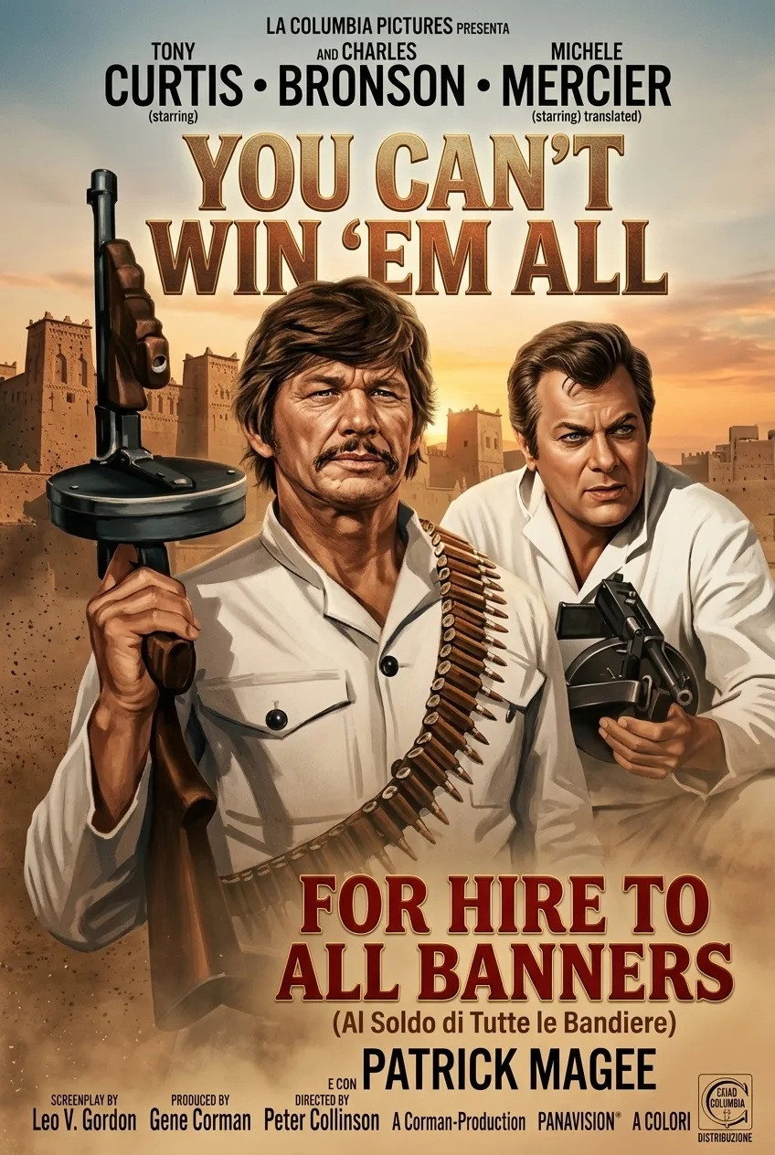 EN - You Cant Win Em All, The Fighters (1970) TONY CURTIS, CHARLES BRONSON