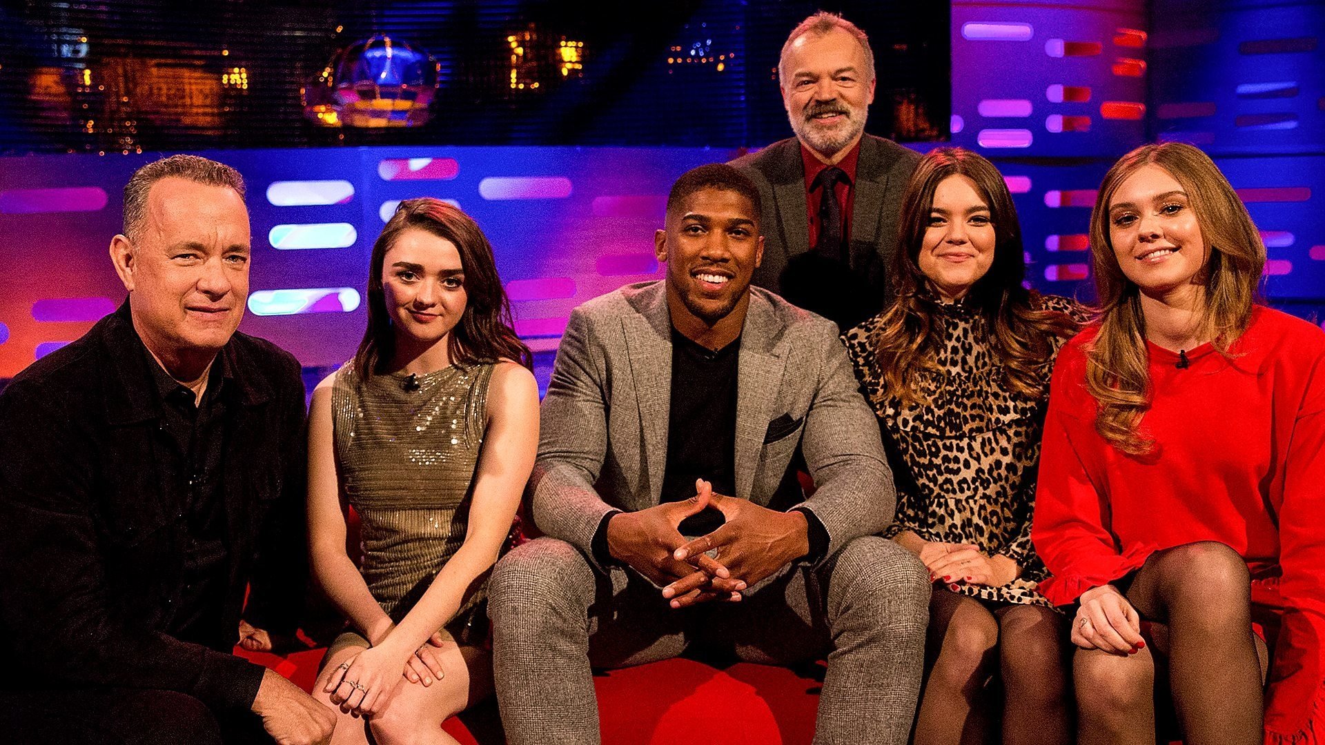 The Graham Norton Show Season 22 :Episode 13  Anthony Joshua, Tom Hanks, Maisie Williams, First Aid Kit