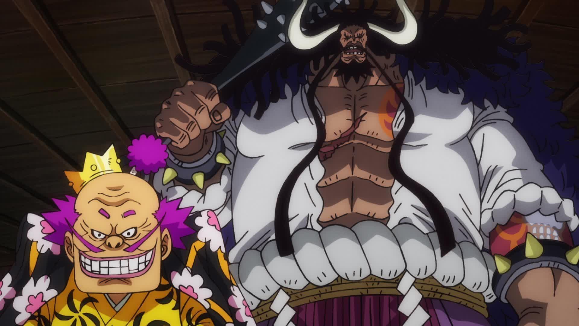 One Piece Season 21 :Episode 994  The Akazaya Face-off! Kikunojo vs. Kanjuro!