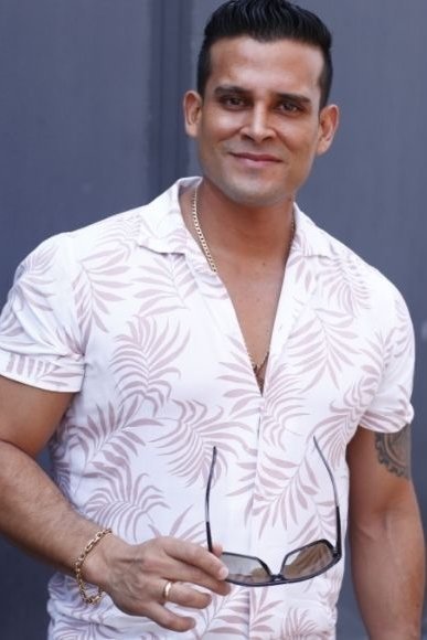 et billede af Christian Domínguez