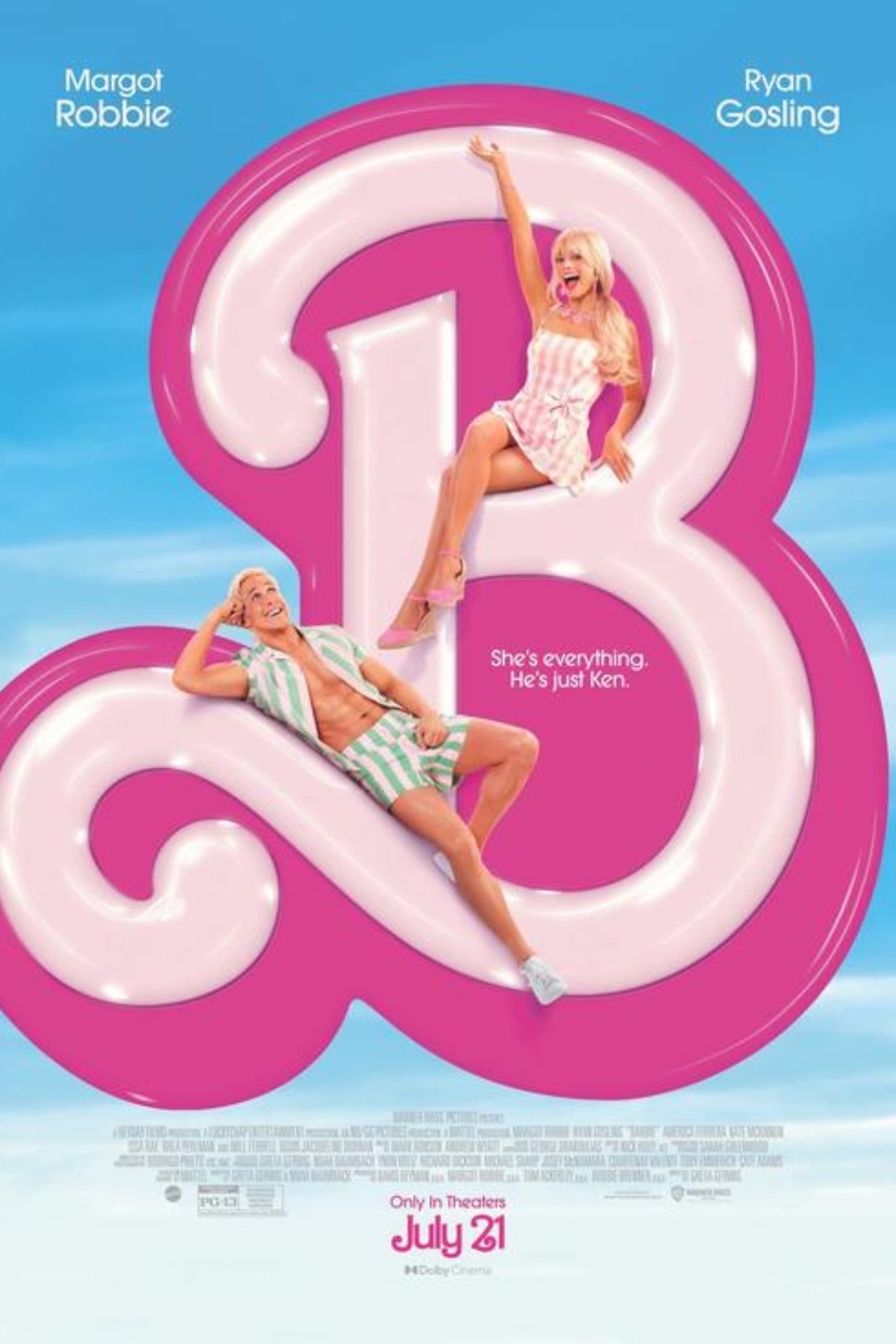 WATCH !! Barbie (2023) FULLMOVIE ONLINE FREE ENGLISH/Dub/SUB Comedy STREAMINGS Movie Poster