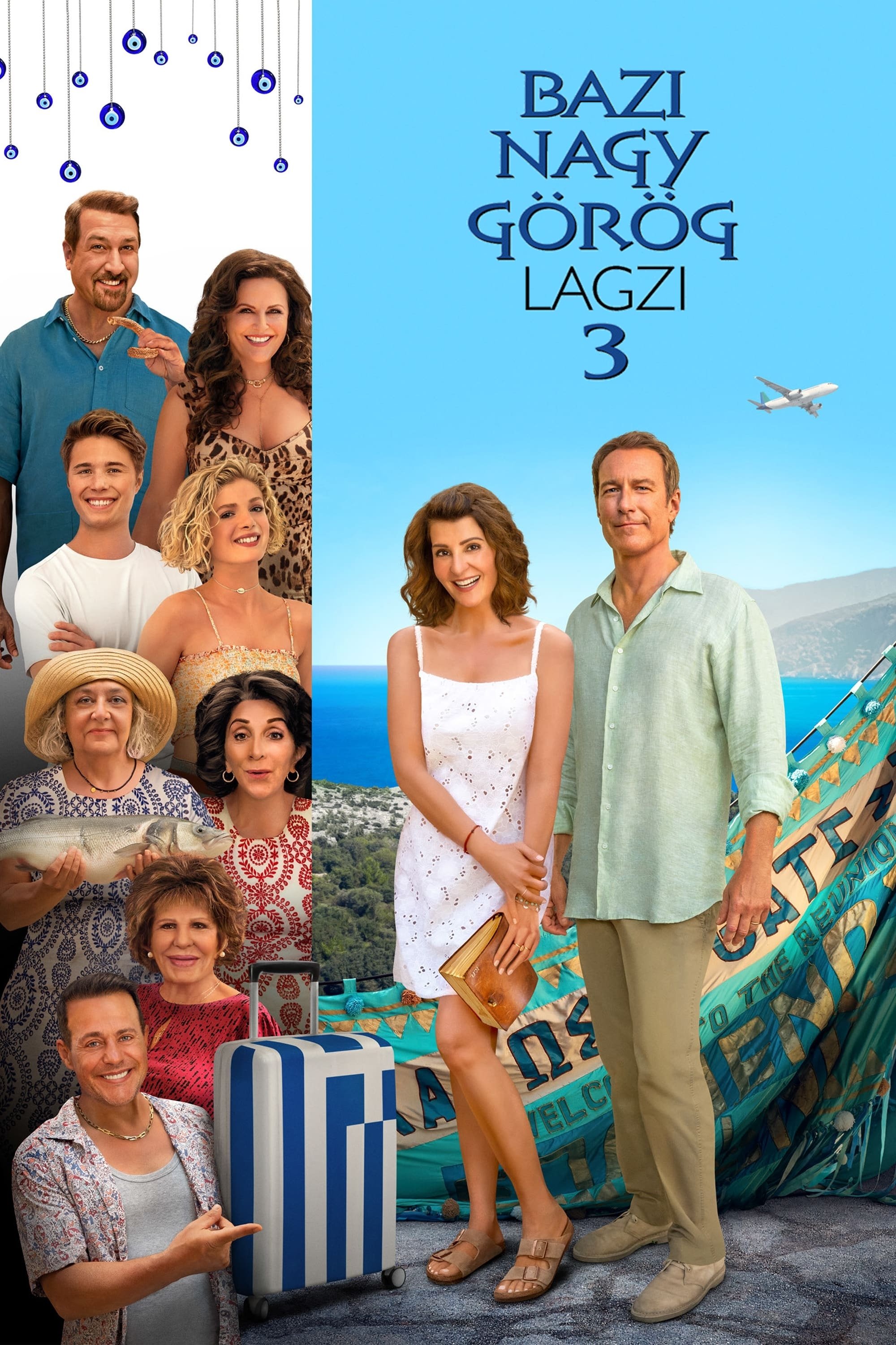 [Nézze 56+] meg a Bazi nagy görög lagzi 3 teljes filmet (2023) - online Vígjáték film ������ Movie Poster