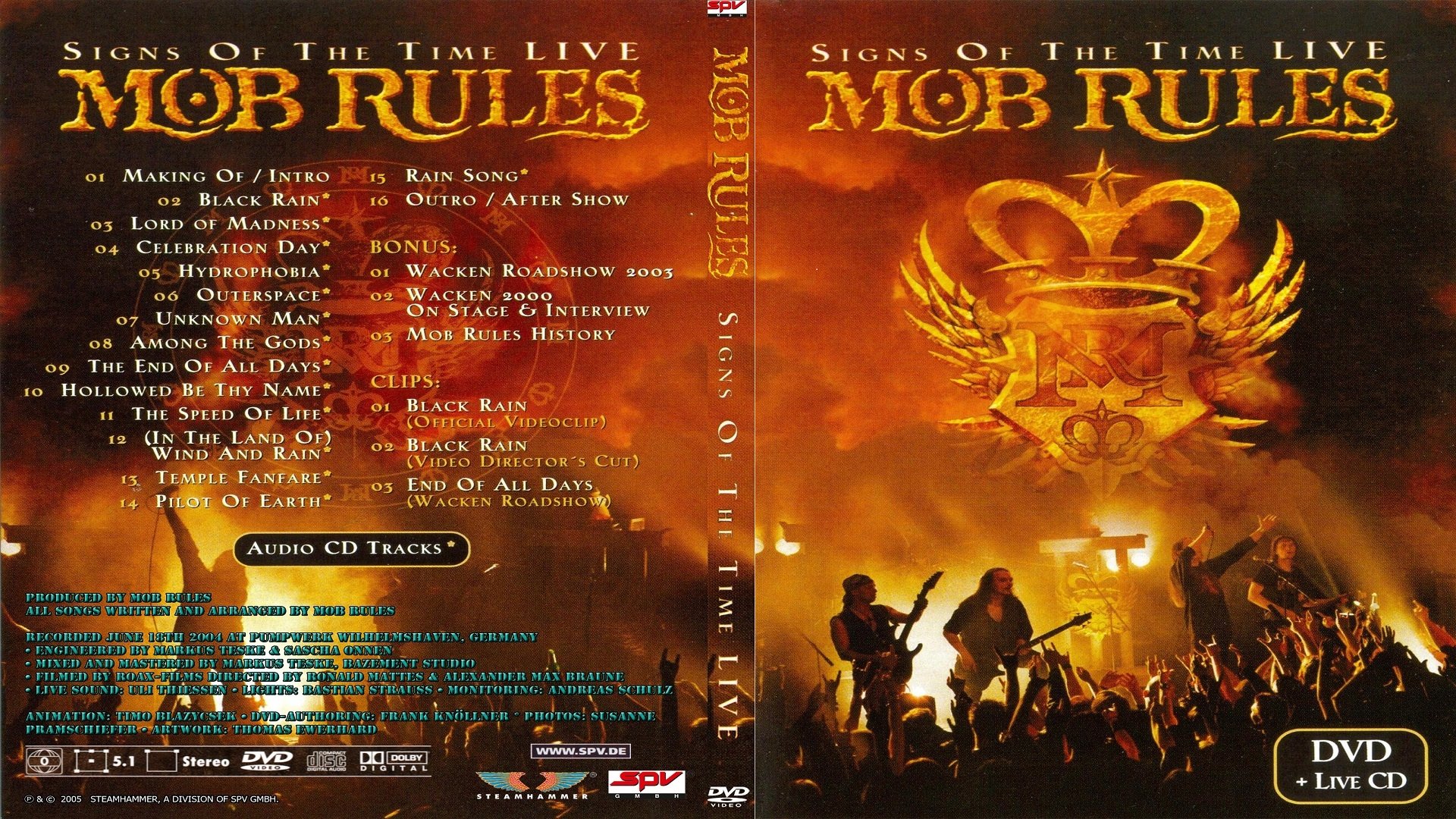 Mob Rules Signs of the Times (2005)