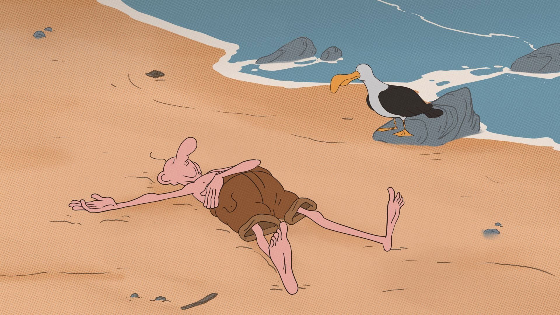 De Gaulle at the Beach