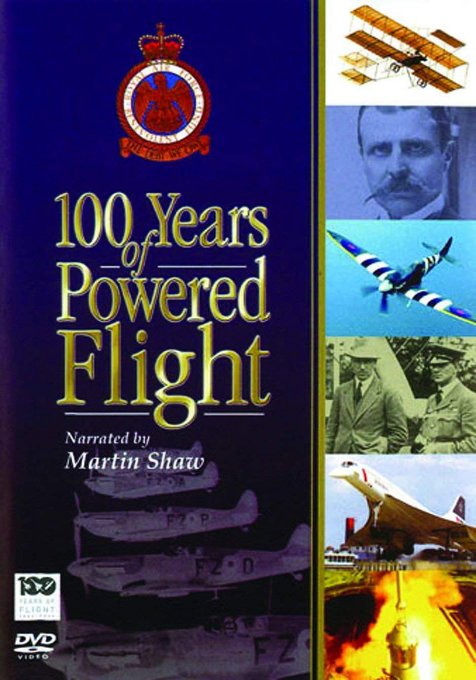 Plakat, der markedsfører 100 Years of Powered Flight