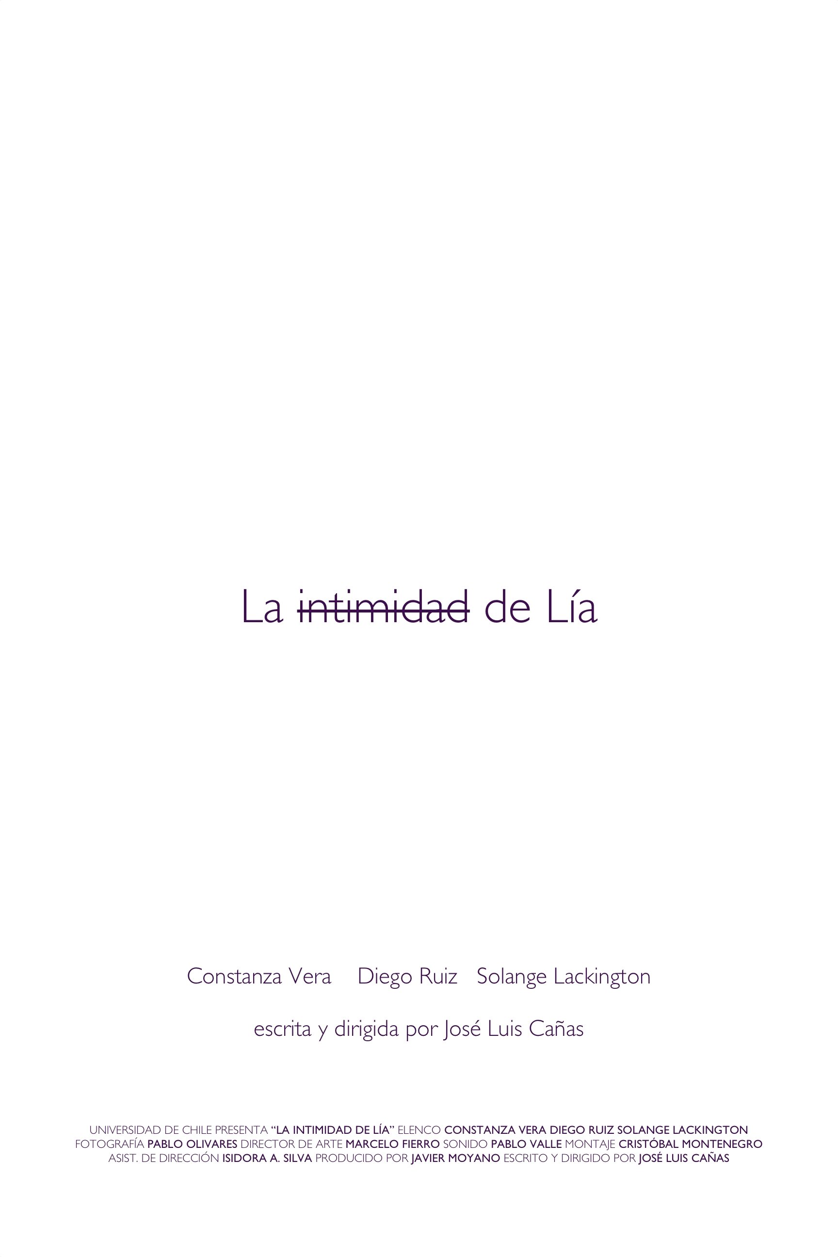 La intimidad de Lía