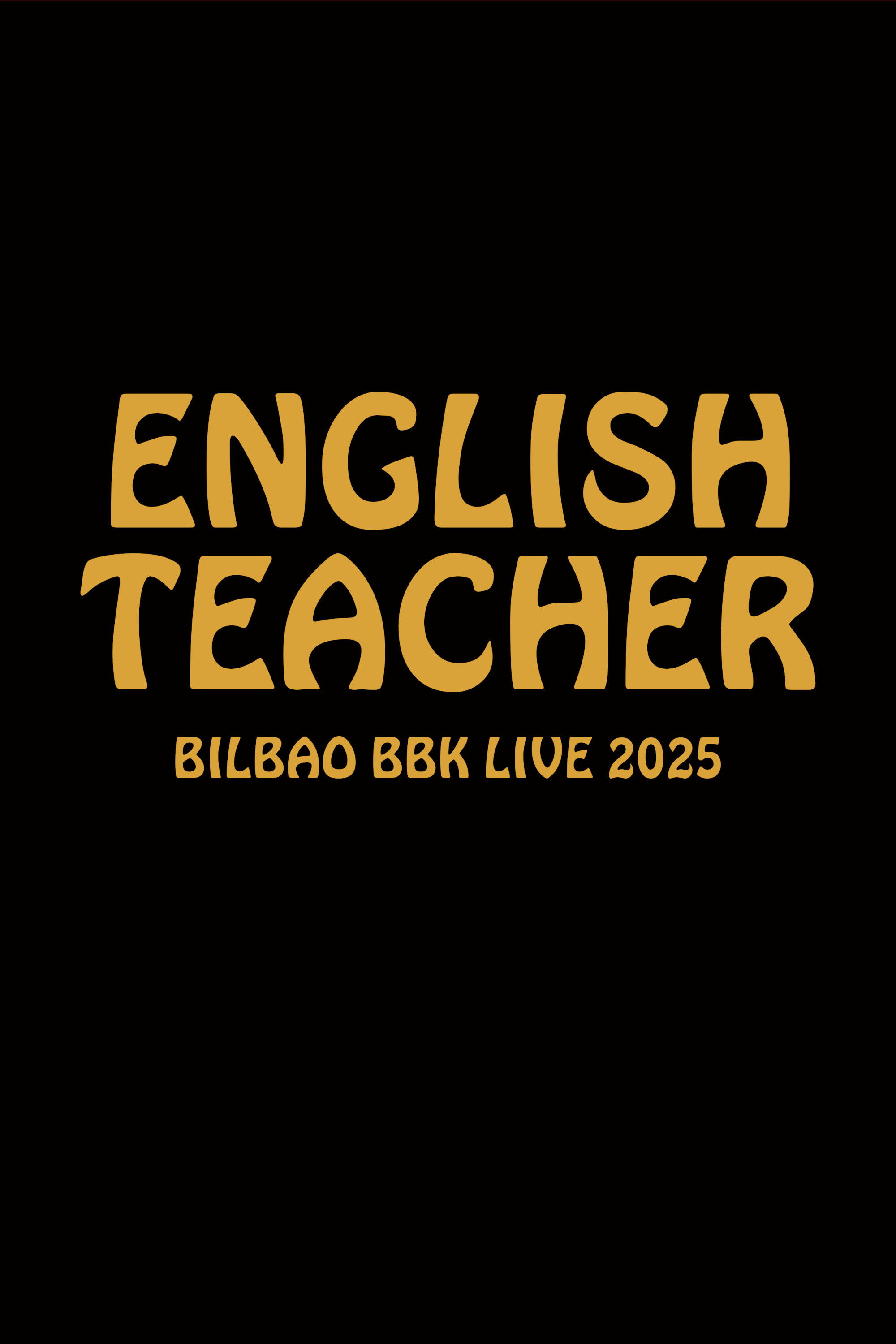 English Teacher Bilbao BBK Live Festival 2025