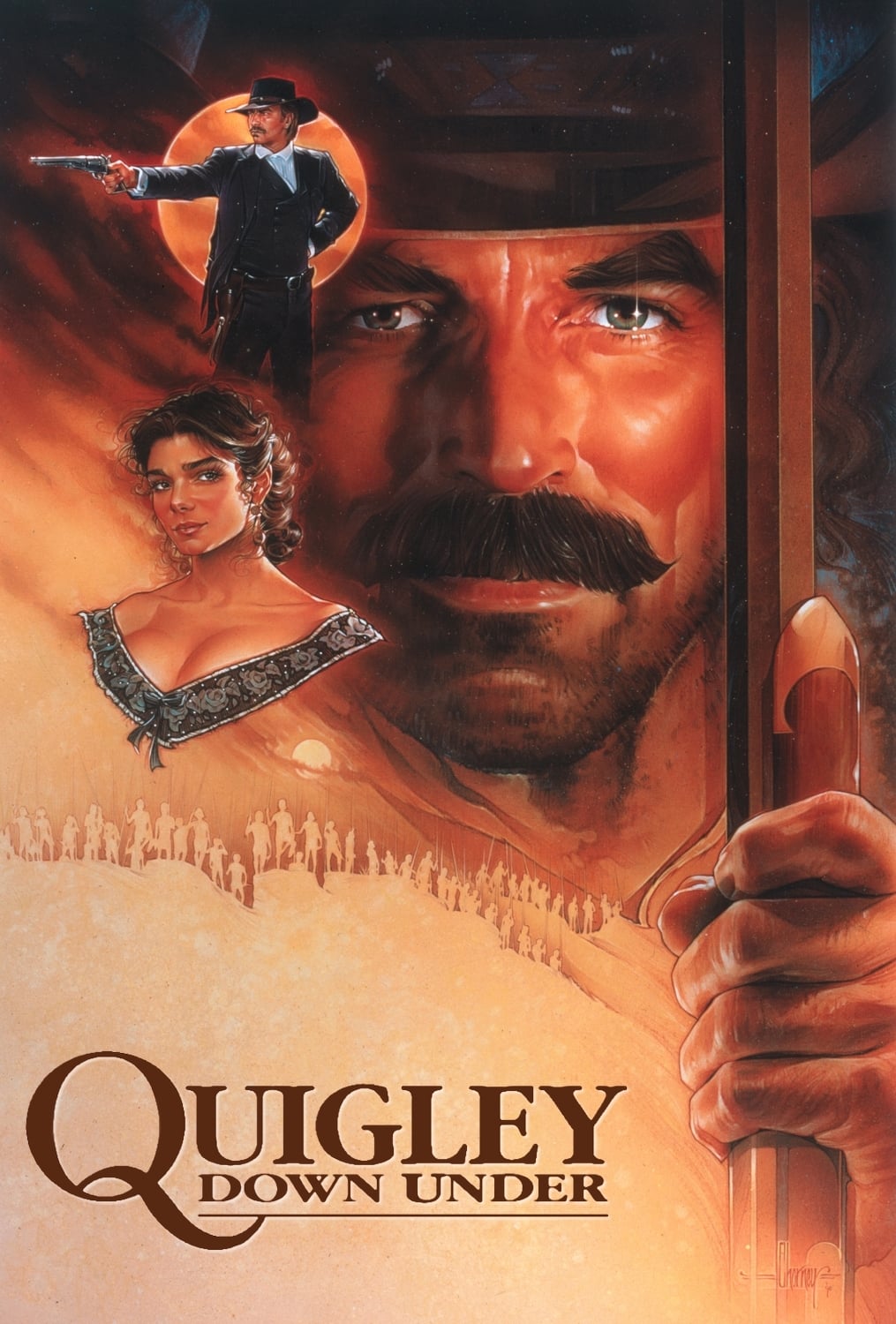 Quigley Down Under Movie poster