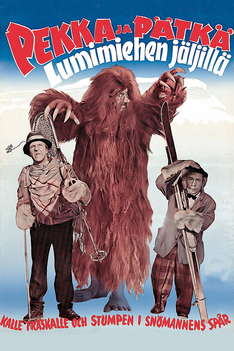 Pekka ja P&auml;tk&auml; lumimiehen j&auml;ljill&auml;