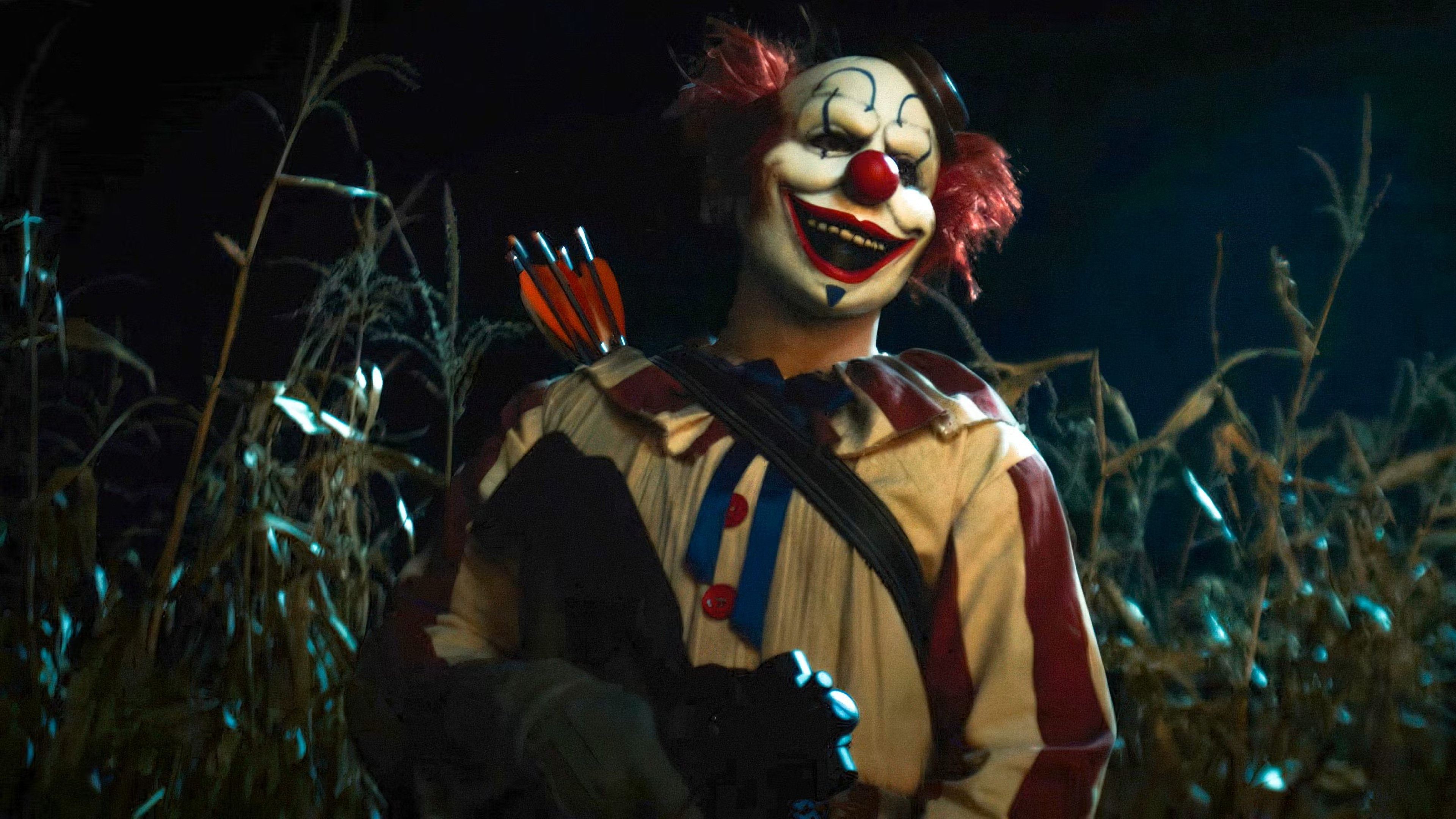 Clown in a Cornfield