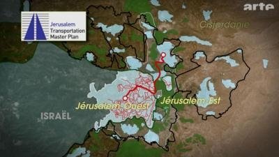Le Dessous des cartes - Un tramway à Jérusalem