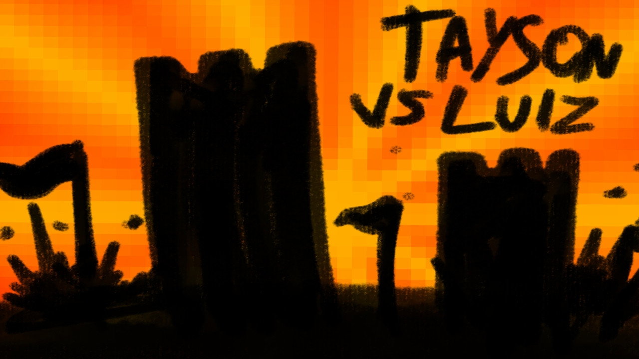 Tayson Vs Luiz - A grande batalha Backdrop Blur