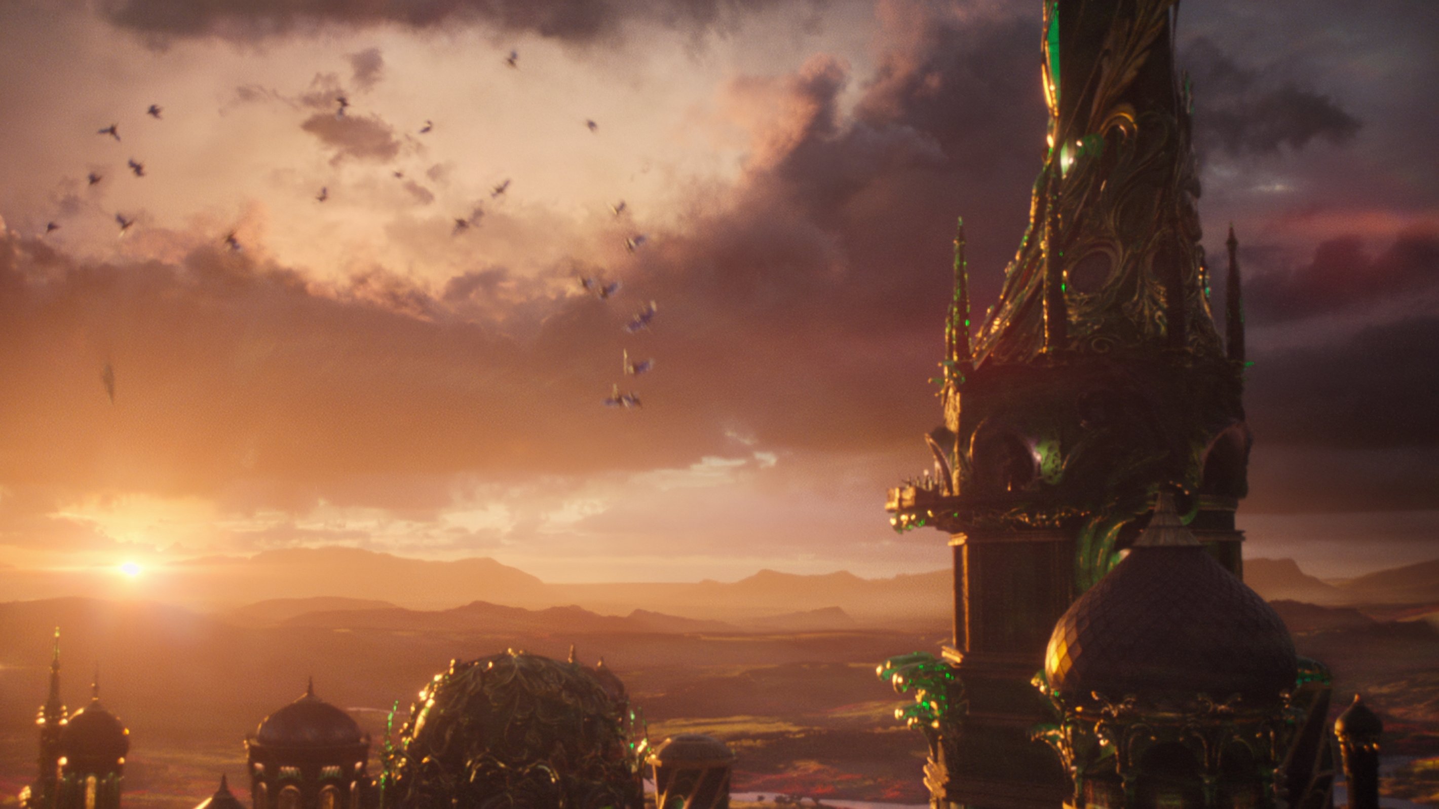 Wicked backdrop