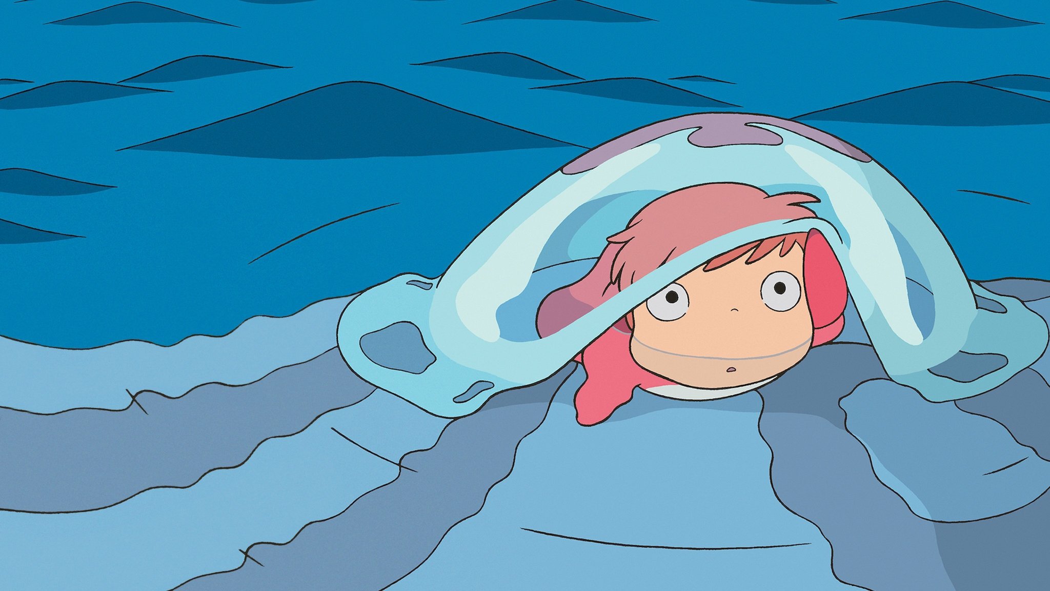 Ponyo på klippan vid havet (2008)