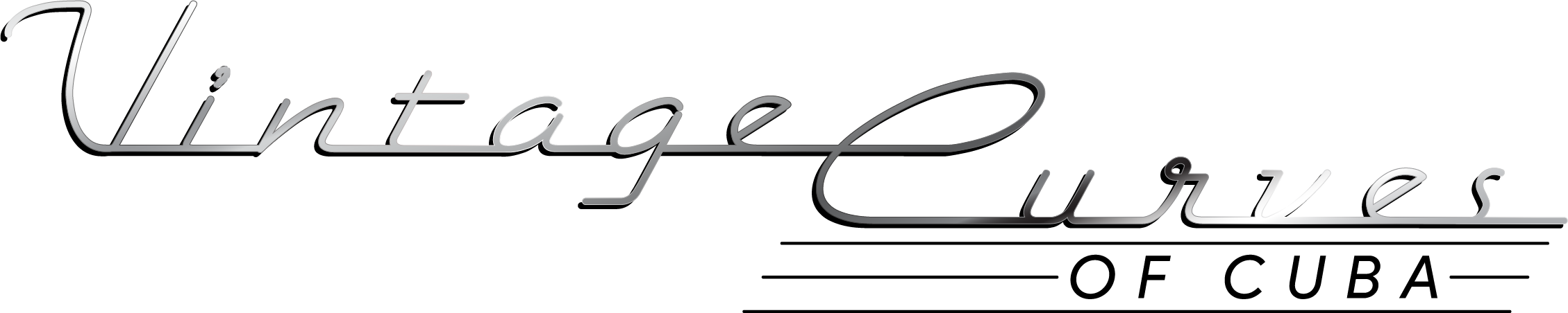 Vintage Curves of Cuba Logo