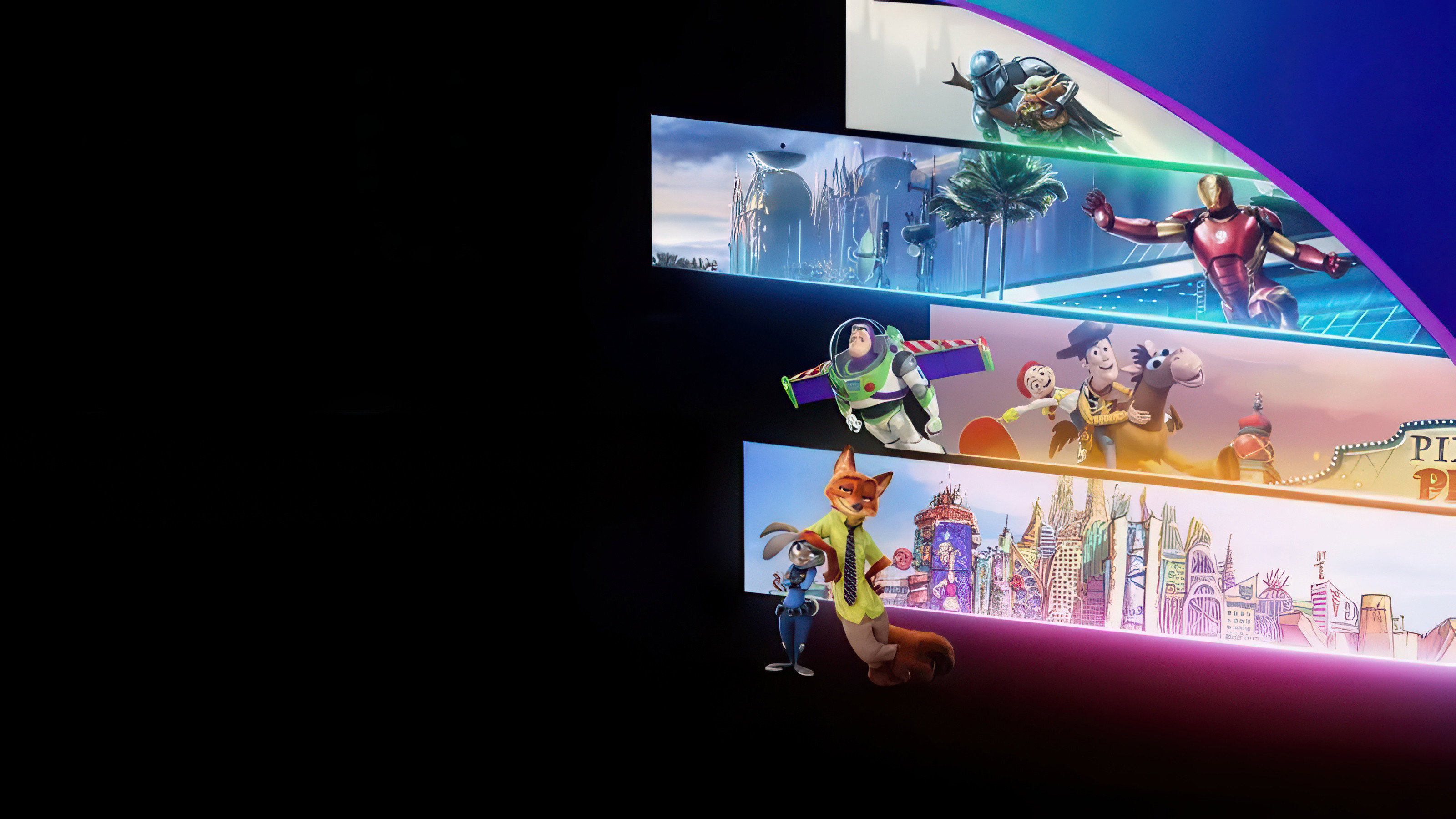 Disney Worldbuilders backdrop