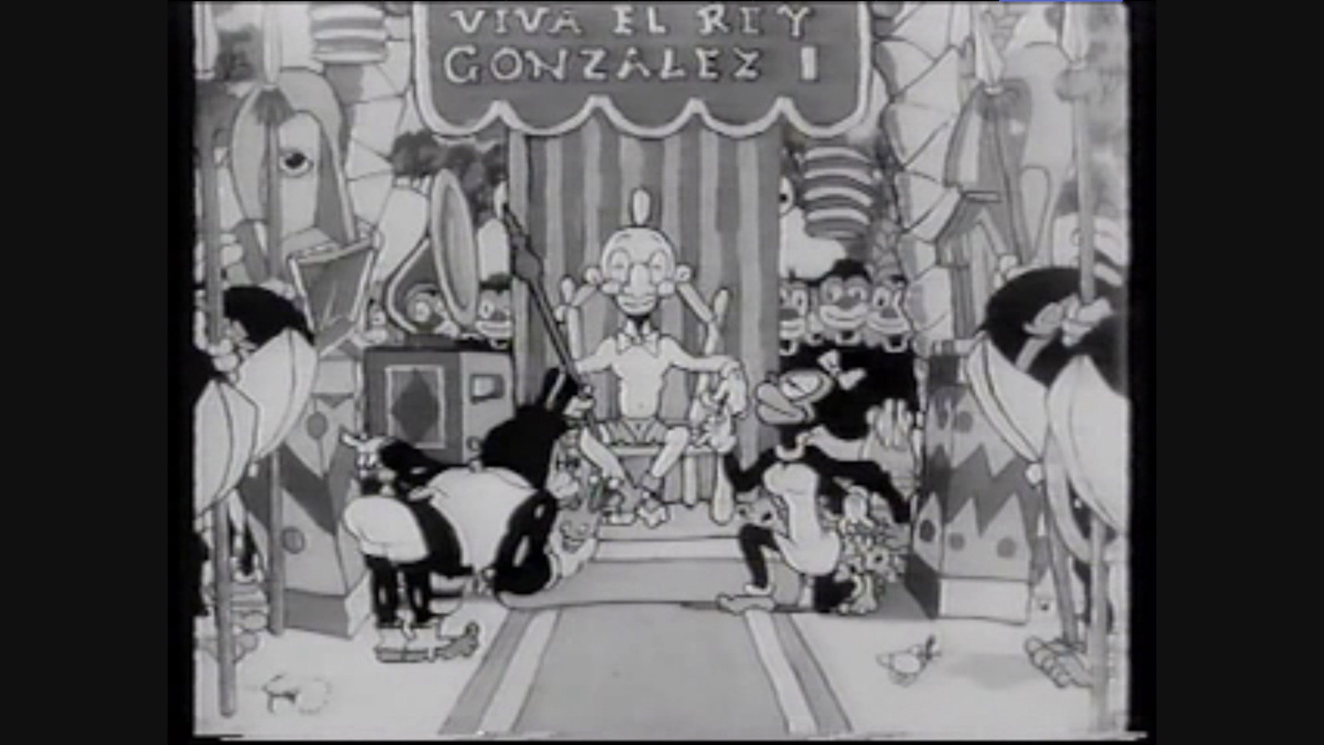 El fakir González en la selva Backdrop Blur