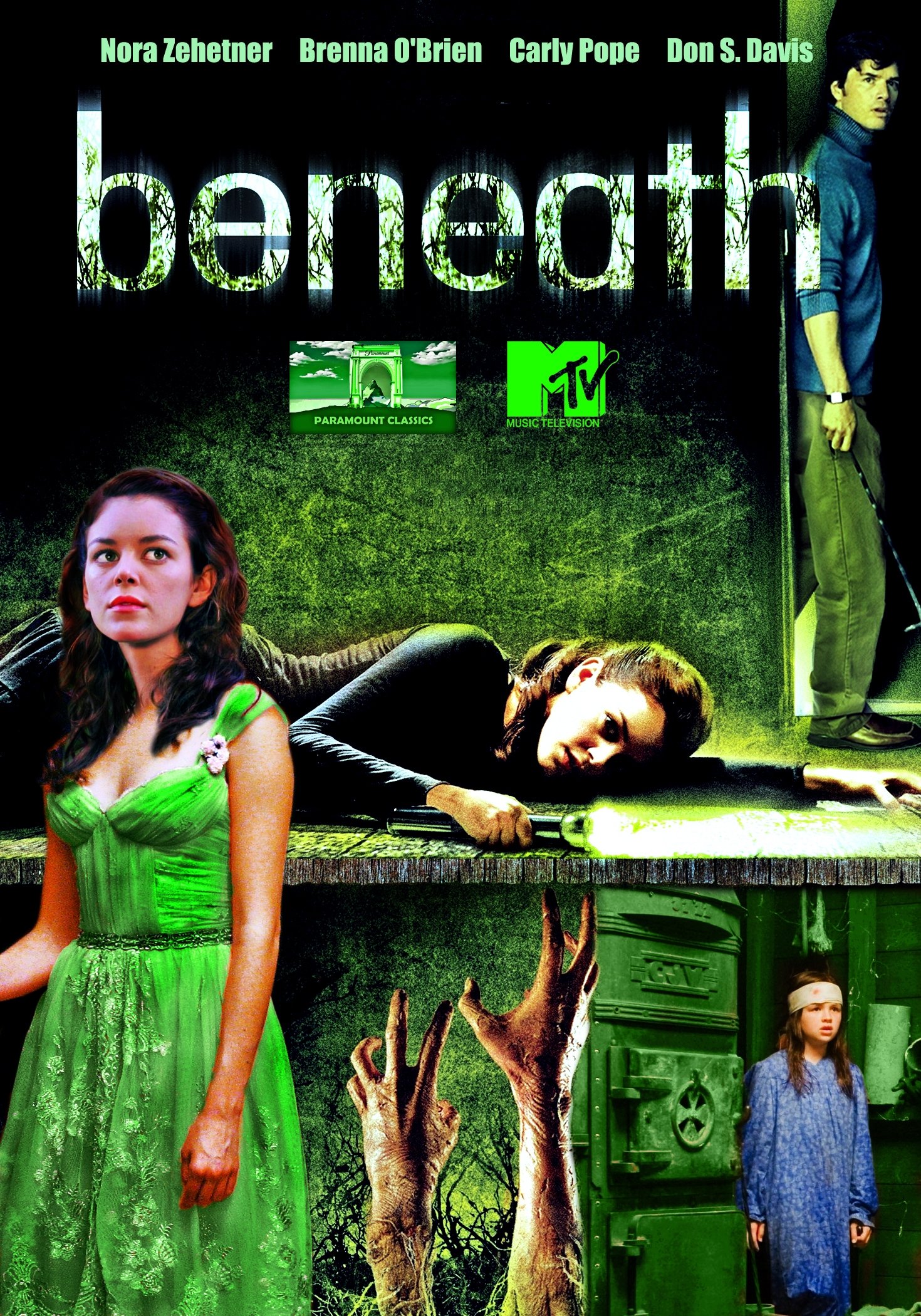 Beneath