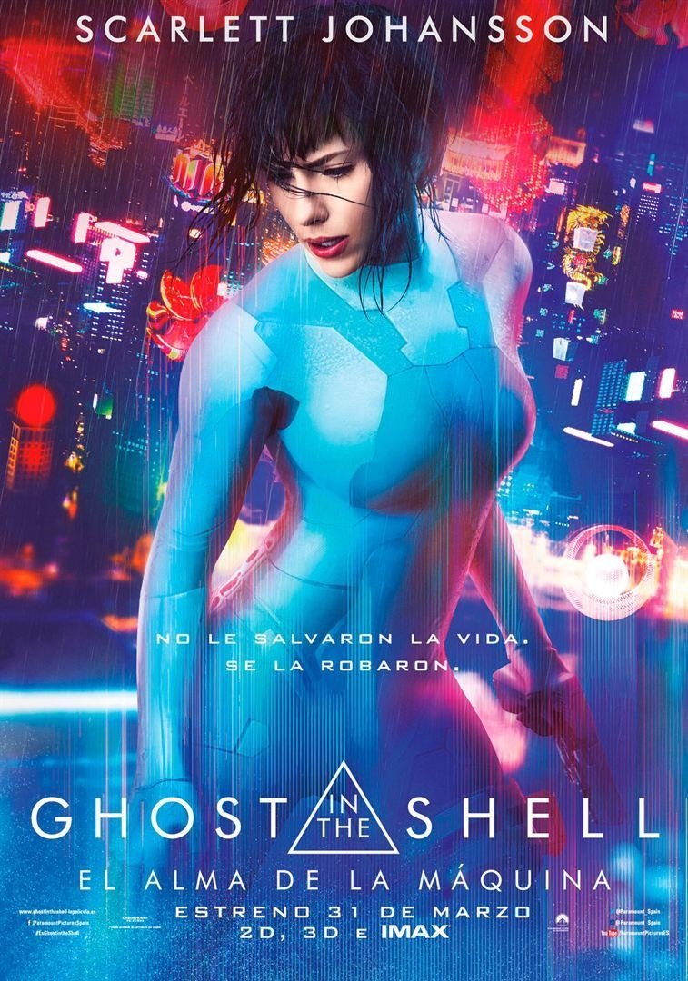 Póster Ghost in the Shell: El alma de la máquina