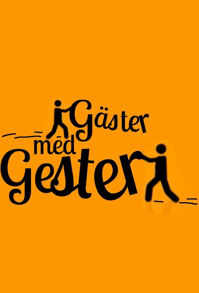 Gäster med gester poster cover