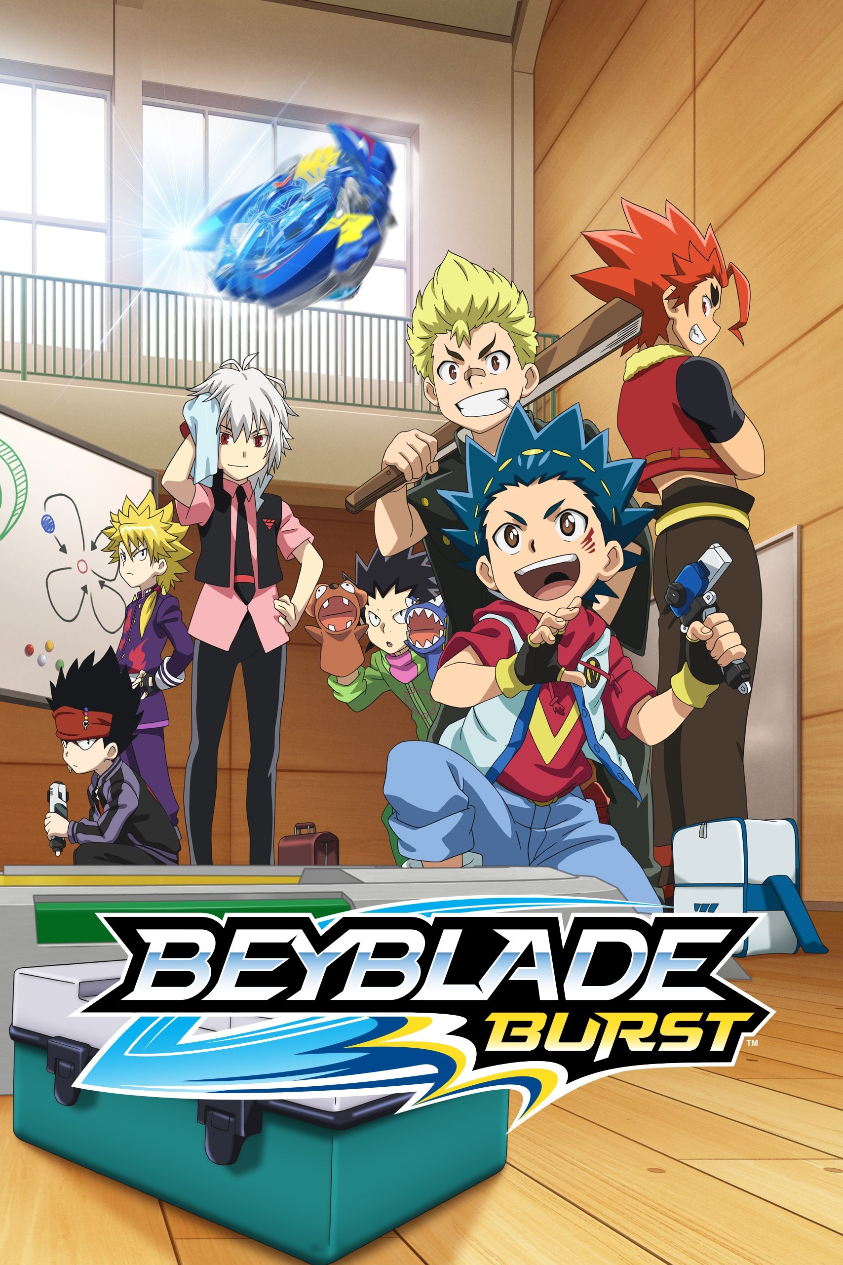 Shu Kurenai attacking - Beyblade Burst - Posters and Art Prints