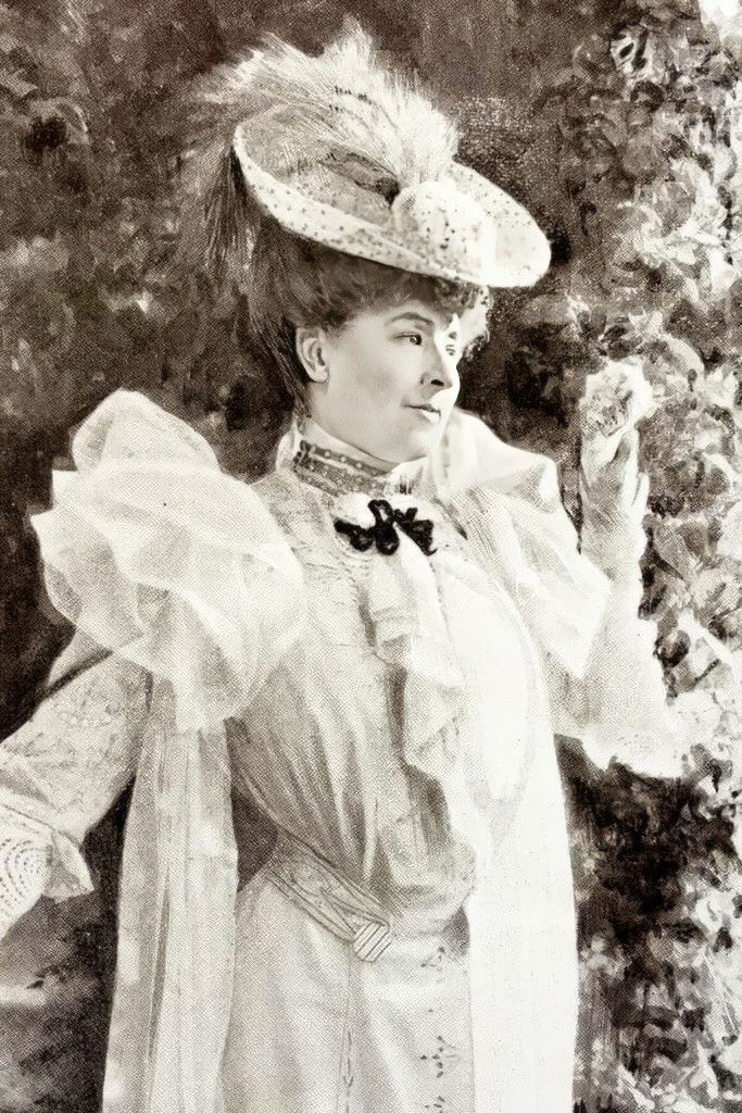 et billede af Julia Bartet