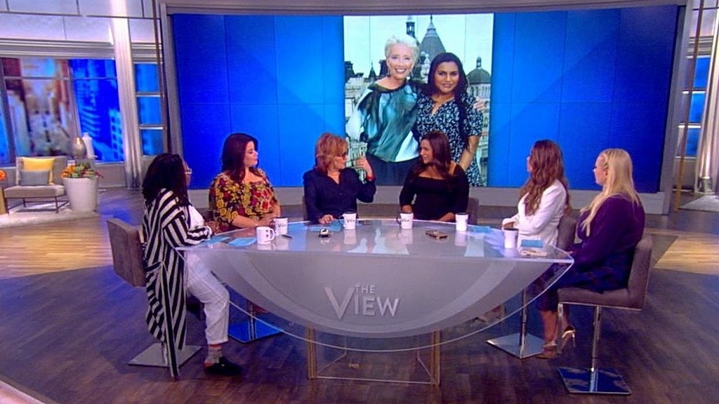 The View Season 22 :Episode 174  Mindy Kaling and Jeff Ross