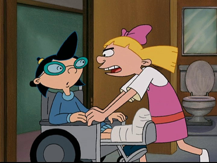 Phoebe se rompe una pierna