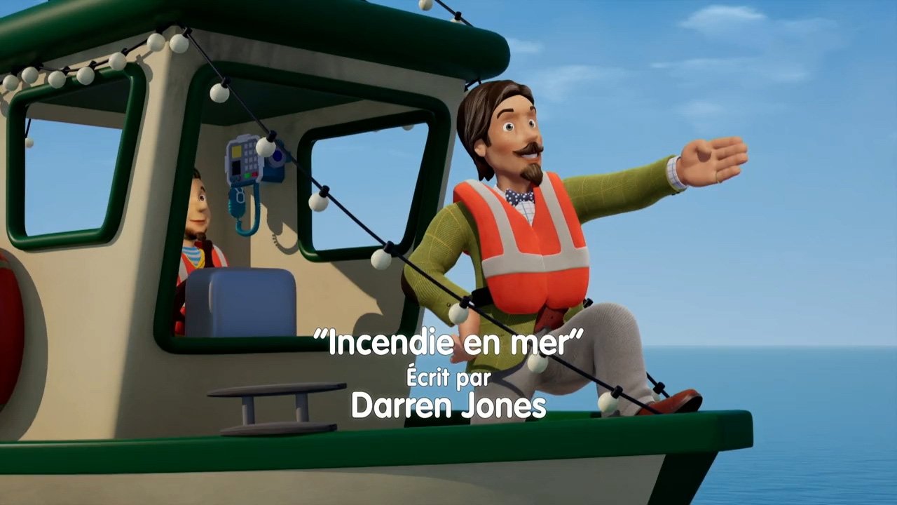 Sam le pompier - Incendie en mer