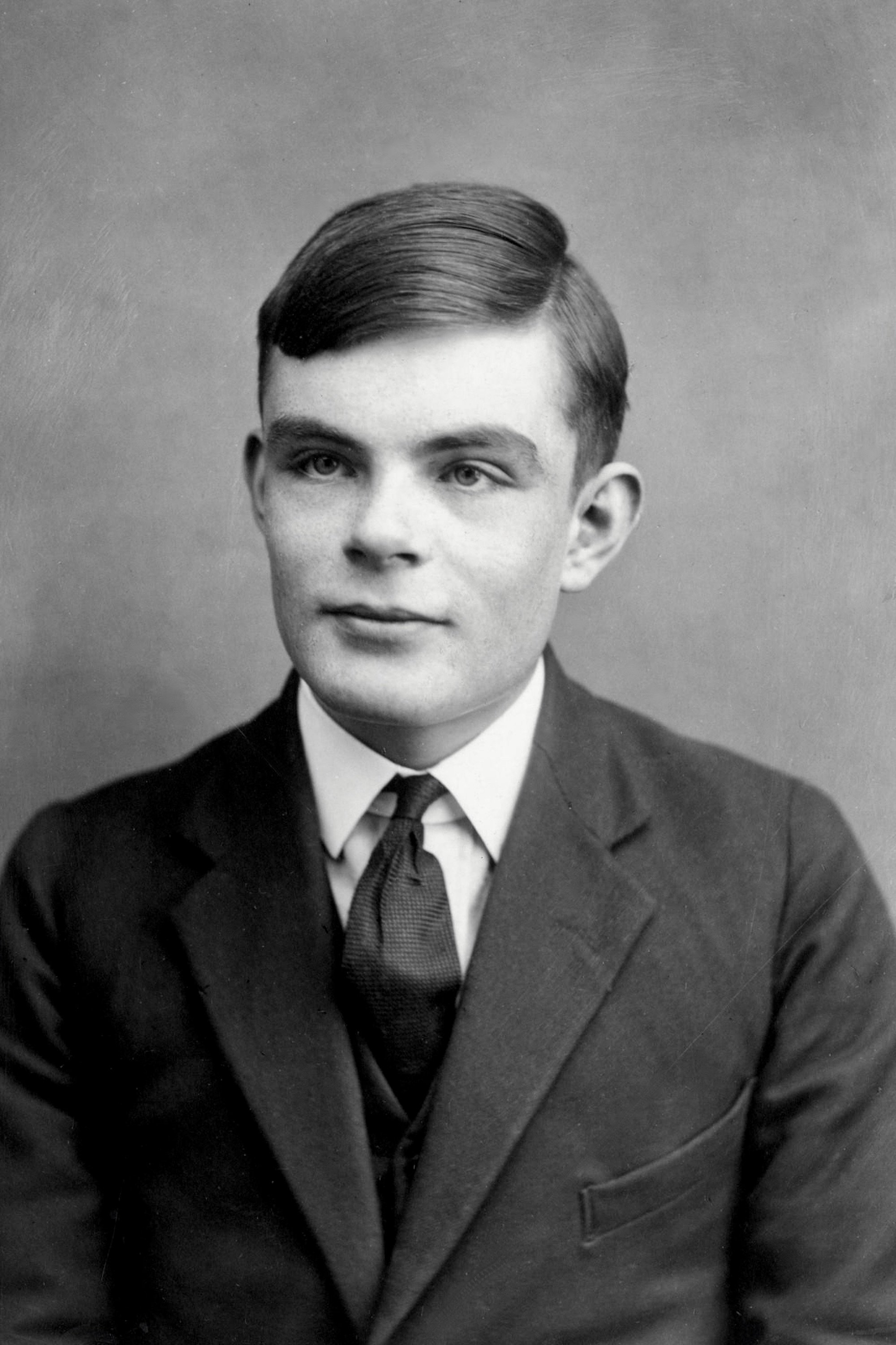 et billede af Alan Turing