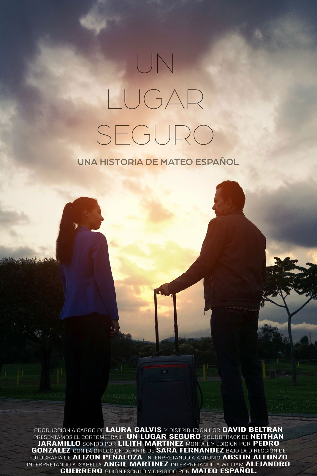 Plakat, der markedsfører Un Lugar Seguro