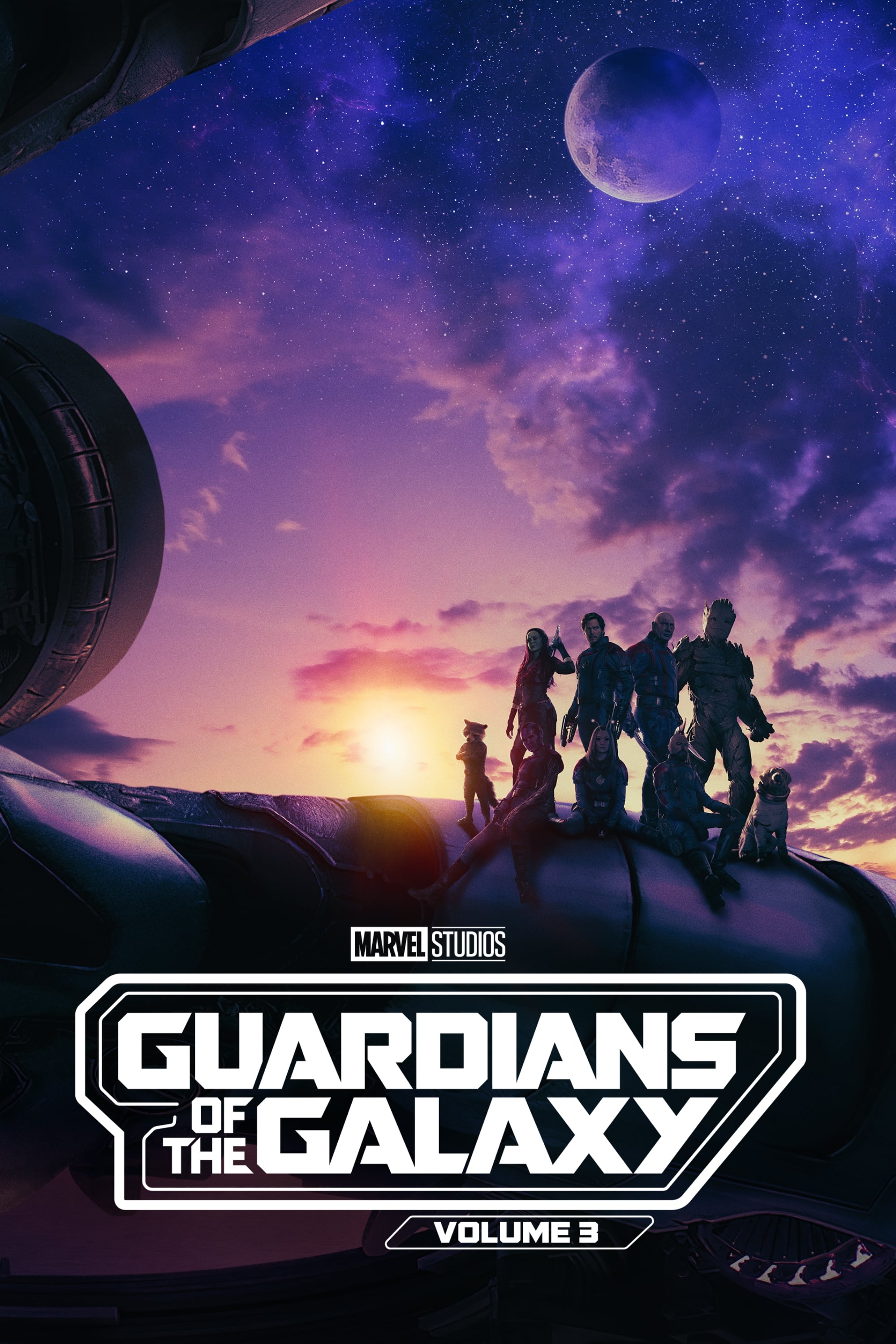 Guardians of the Galaxy Volume 3 Movie poster