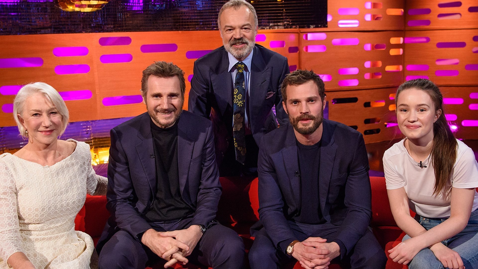 The Graham Norton Show Season 22 :Episode 14  Helen Mirren, Liam Neeson, Jamie Dornan, Sigrid