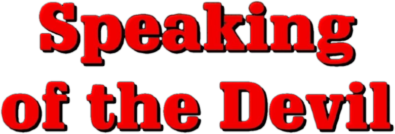 Speaking of the Devil Logo