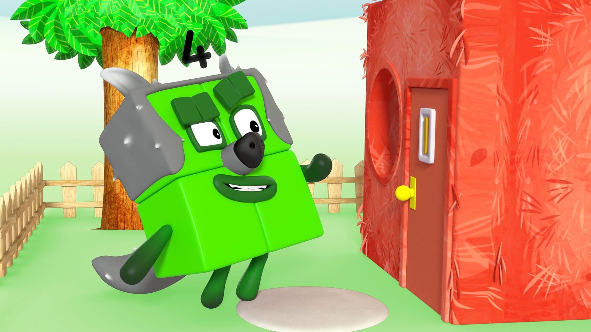 Numberblocks - Trois petits cochons