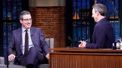 Late Night with Seth Meyers Season 7 :Episode 73  John Oliver, Elizabeth Debicki, Jenny Offill