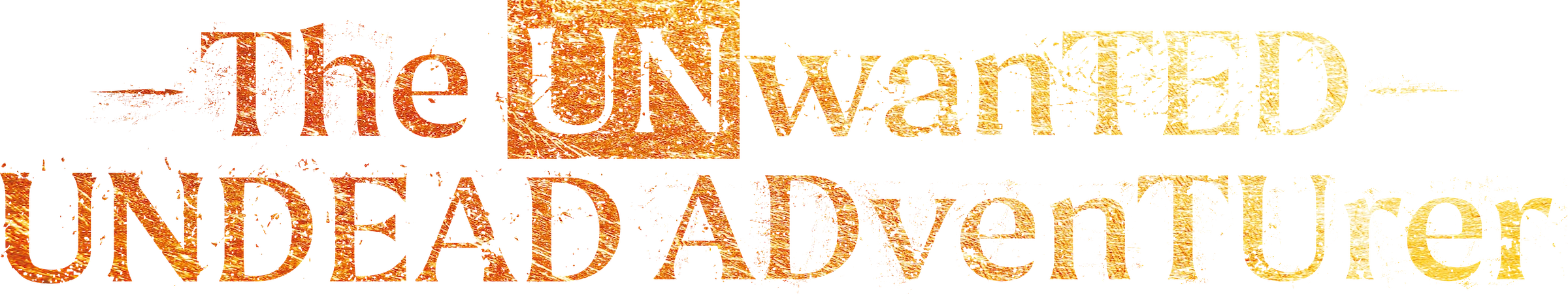 The Unwanted Undead Adventurer Logo