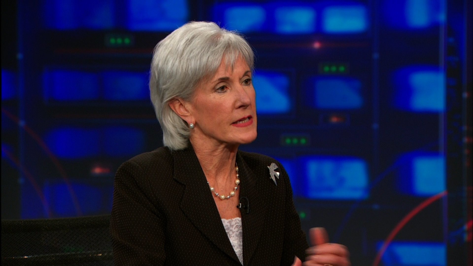 The Daily Show Season 19 :Episode 5  Kathleen Sebelius