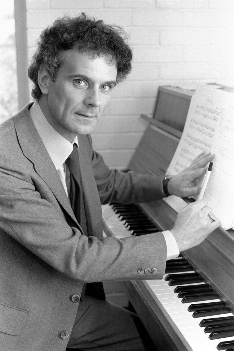 et billede af Peter Maxwell Davies
