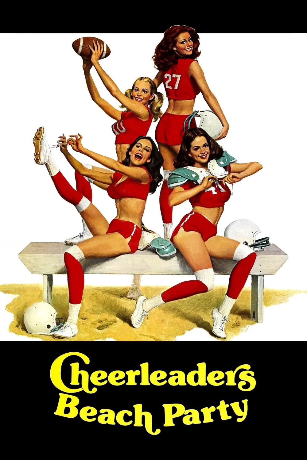 Cheerleaders Beach Party