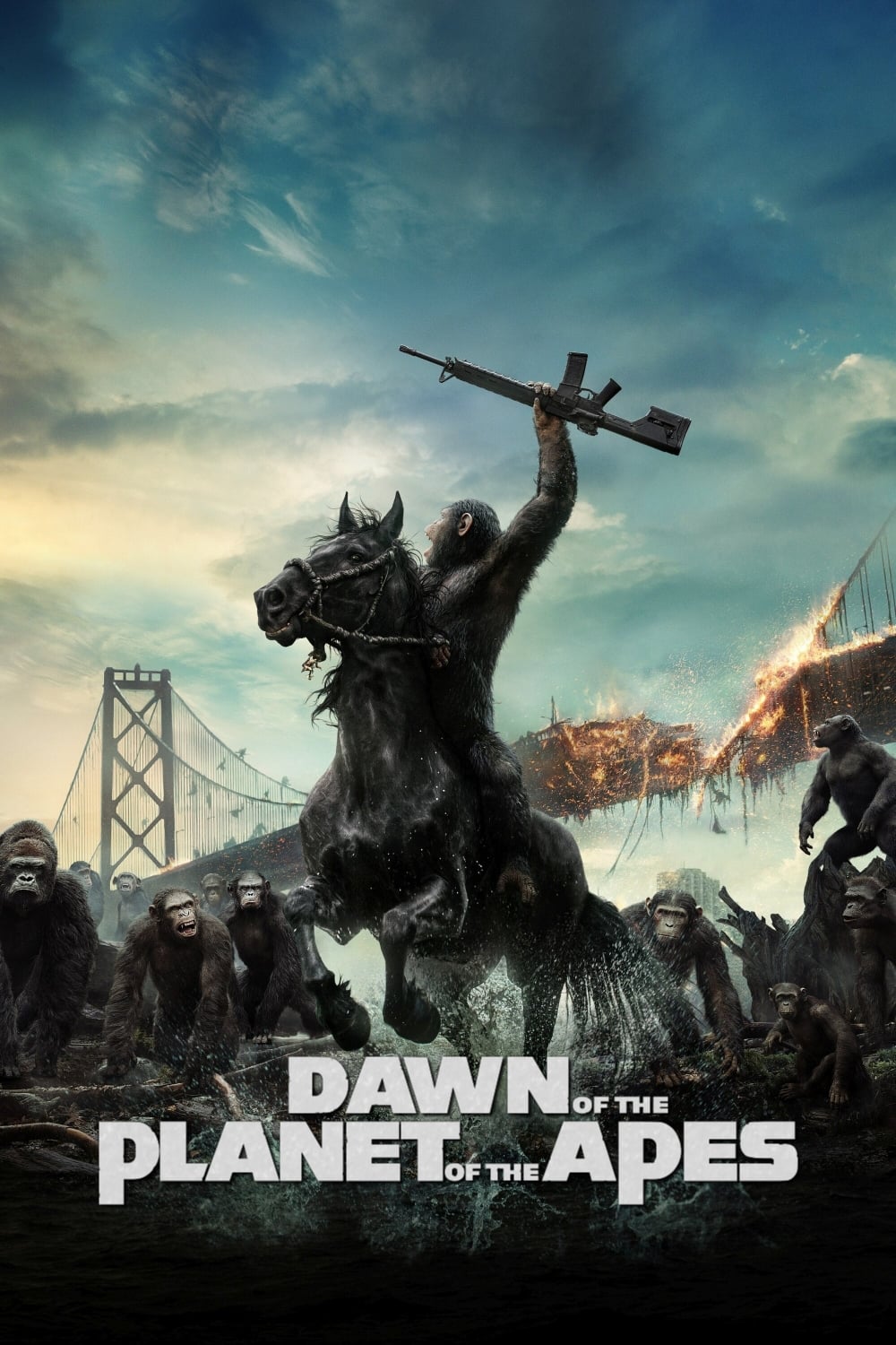 Dawn of the Planet of the Apes Movie poster