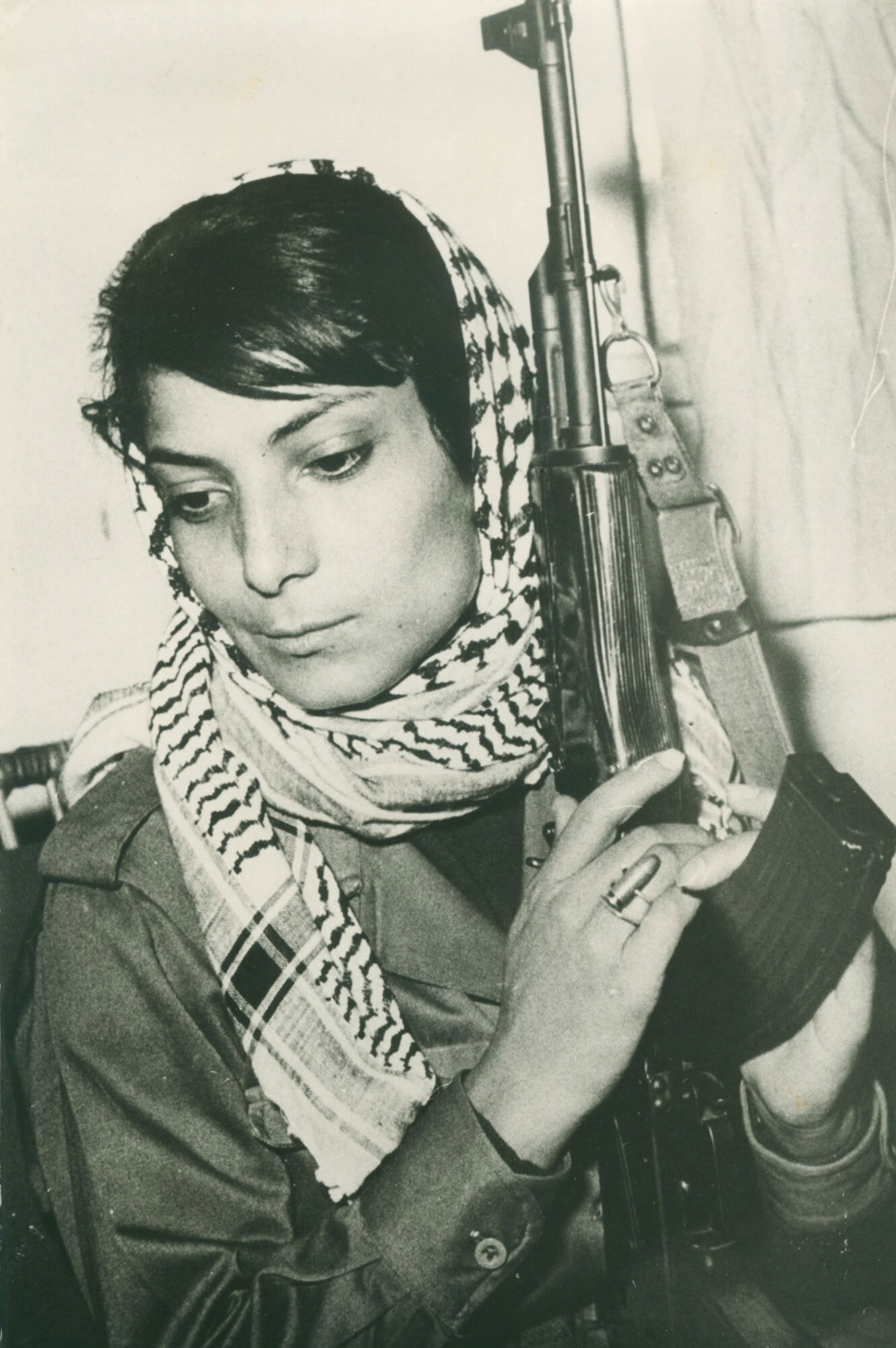 et billede af Leila Khaled