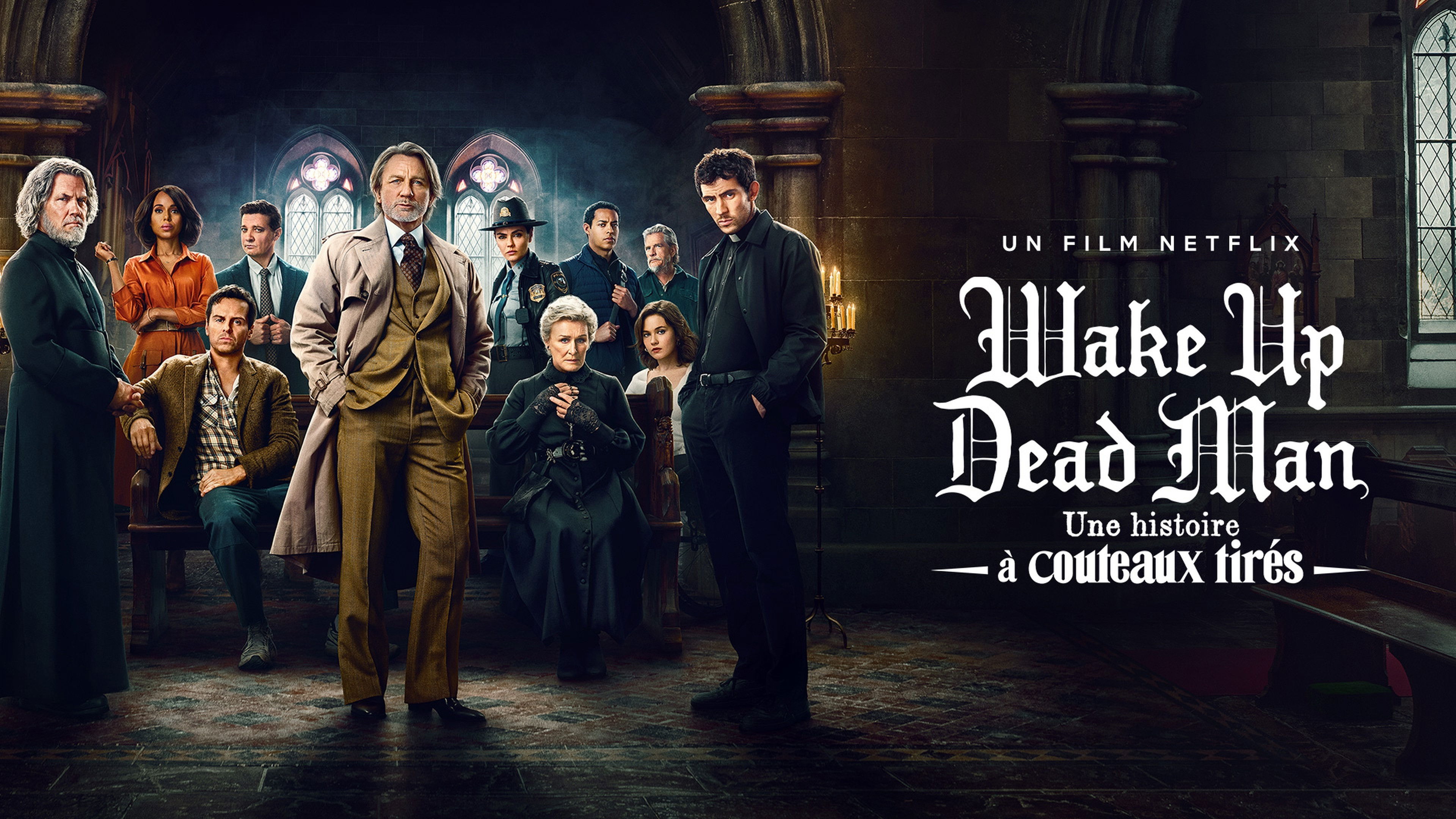 Wake Up Dead Man: A Knives Out Mystery backdrop