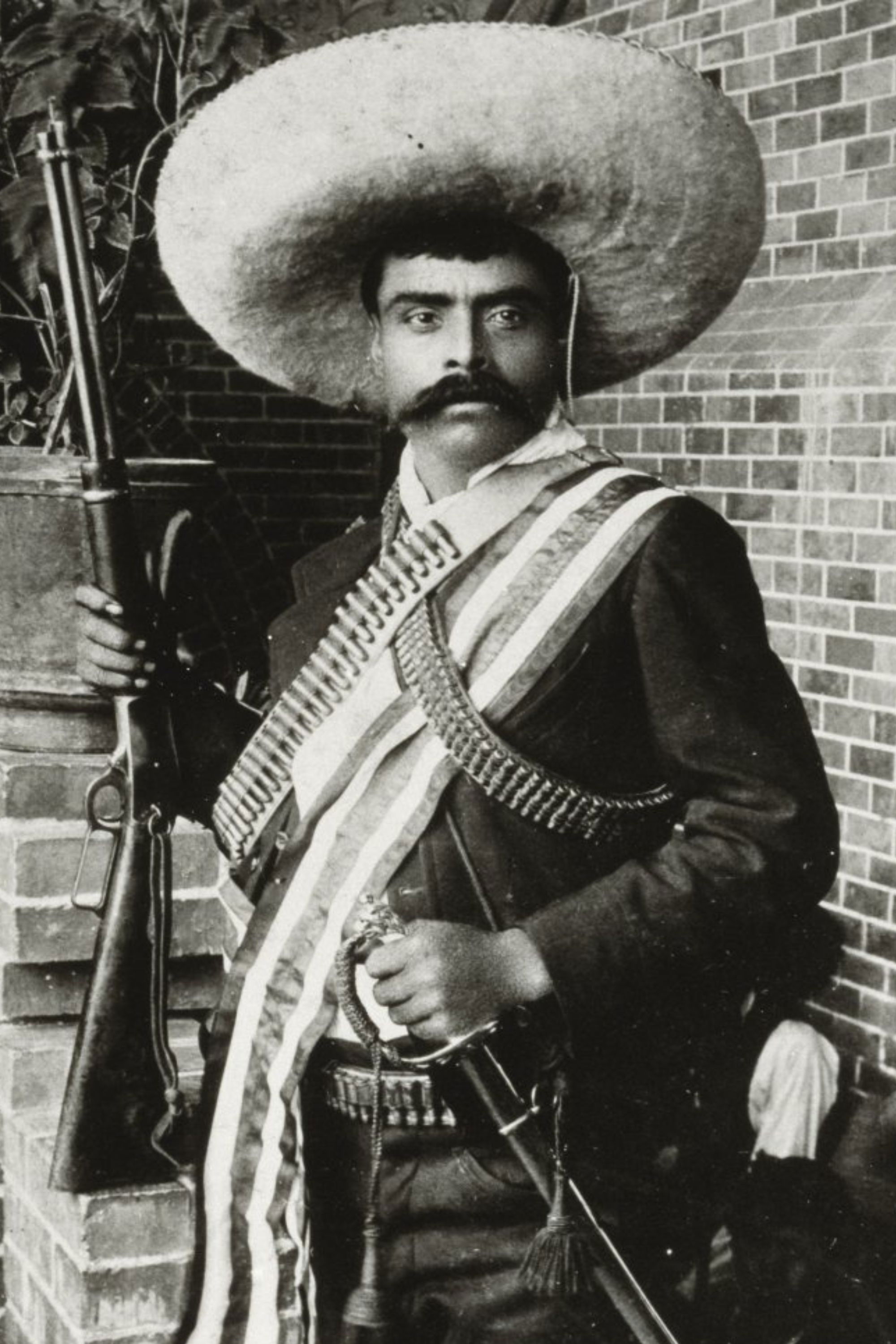 et billede af Emiliano Zapata